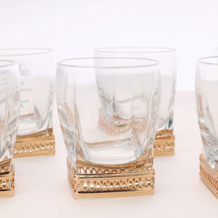 SG0013-Shot Glass With Rose Gold Detail Main Image